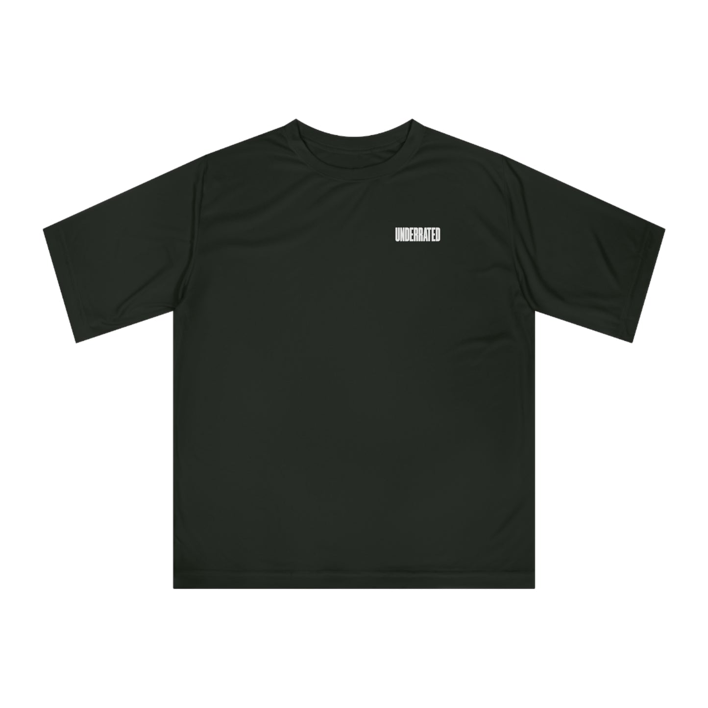Performance T-Shirt — Minimal "ZONE" Chest Logo, Breathable Athletic Tee